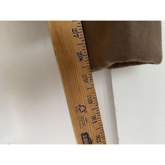 RALPH LAUREN PURPLE LABEL 100% WOOL DRESS TROUSERS SIZE 2 Brown High Waist - Picture 4 of 9